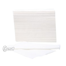 Листовые полотенца Z-сложения 1 слой, 200 листов, белые, сязь, 23х22 см, 33 гр.