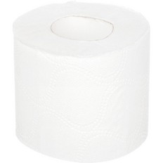 Бумага Туалетная 50м 2-сл. белая, целлюлоза